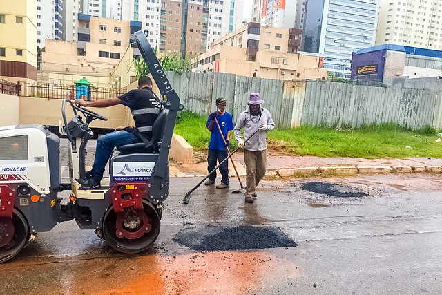 Cerca de 40 toneladas de entulhos a menos em Águas Claras