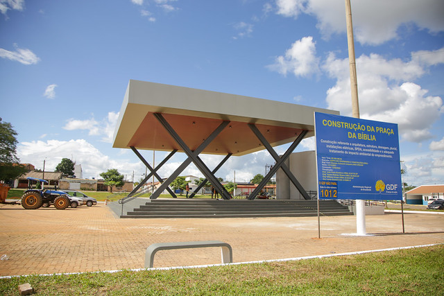 Praça da Bíblia será inaugurada em Brazlândia