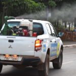 O fumacê é aplicado em horários específicos, das 5h às 7h e das 16h às 19h | Foto Tony Winston/Agência Saúde DF