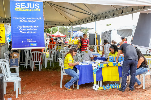 Sejus Mais Perto do Cidadão atende comunidade em São Sebastião