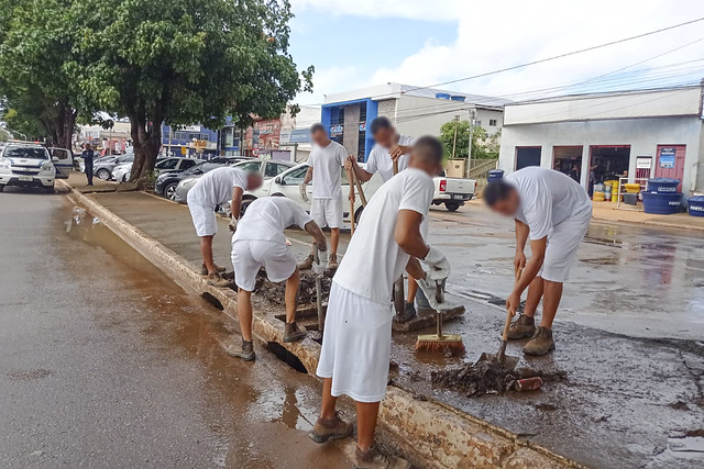 Sistema de drenagem de Planaltina passa por limpeza