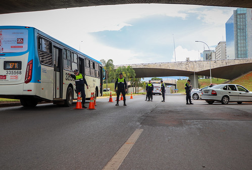 Tarde tranquila no terceiro dia de carnaval do DF