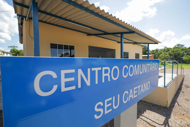 21/01/2024 - Reformado, centro comunitário da Fercal está aberto à comunidade