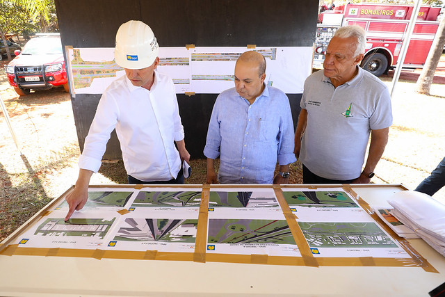 20/06/2024 - Governador visita trecho da obra da Epig onde terá novo viaduto e estação do BRT