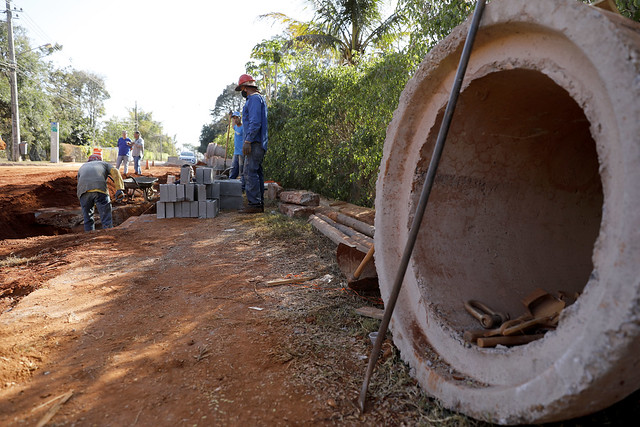 03/08/2024 - Lago Norte tem rede de drenagem ampliada e novas calçadas acessíveis