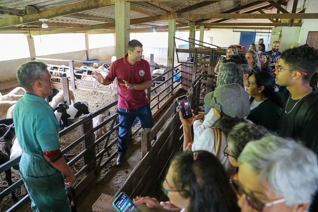 14/01/2025 Agricultoras do DF aprendem práticas sustentáveis em visita à Fazenda Água Limpa