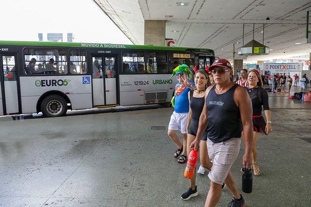 04/03/2025 - Terceiro dia do Vai de Graça tem mais de 770 mil viagens gratuitas de ônibus e metrô